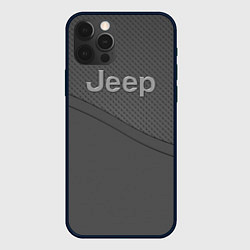 Чехол для iPhone 12 Pro JEEP СПОРТ, цвет: 3D-черный