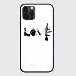 Чехол iPhone 12 Pro Banksy Бэнкси LOVE