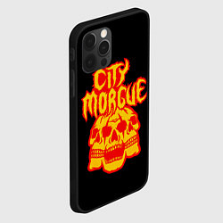 Чехол для iPhone 12 Pro ZillaKami x SosMula City Morgue Черепа, цвет: 3D-черный — фото 2