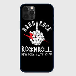 Чехол для iPhone 12 Pro ROCKNROLL Hard Rock, цвет: 3D-черный
