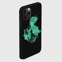 Чехол для iPhone 12 Pro Силуэт Венти, цвет: 3D-черный — фото 2