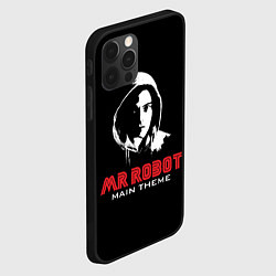 Чехол для iPhone 12 Pro MR ROBOT Хакер, цвет: 3D-черный — фото 2