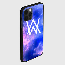 Чехол для iPhone 12 Pro Alan Walker космос, цвет: 3D-черный — фото 2