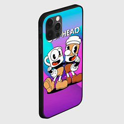 Чехол для iPhone 12 Pro Кружечки Cuphead, цвет: 3D-черный — фото 2