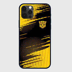 Чехол для iPhone 12 Pro Bumblebee Бамблби, цвет: 3D-черный