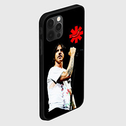 Чехол для iPhone 12 Pro Red Hot Chili Peppers RHCP, цвет: 3D-черный — фото 2