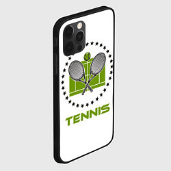 Чехол для iPhone 12 Pro TENNIS Теннис, цвет: 3D-черный — фото 2