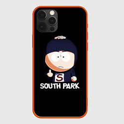 Чехол для iPhone 12 Pro South Park - мультфильм Южный парк, цвет: 3D-красный