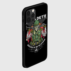 Чехол для iPhone 12 Pro MEGADETH killing is my business, цвет: 3D-черный — фото 2