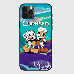 Чехол для iPhone 12 Pro Cuphead чашечка кофе, цвет: 3D-черный