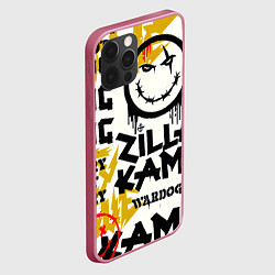 Чехол для iPhone 12 Pro ZillaKami x SosMula City Morgue - ZillaKami, цвет: 3D-малиновый — фото 2