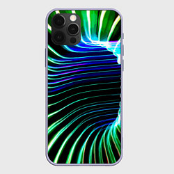 Чехол для iPhone 12 Pro Portal Fashion pattern Neon, цвет: 3D-светло-сиреневый