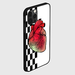 Чехол для iPhone 12 Pro My heart, Моё сердце, цвет: 3D-черный — фото 2