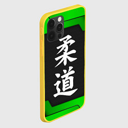 Чехол для iPhone 12 Pro JUDO GREEN, цвет: 3D-желтый — фото 2