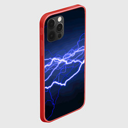 Чехол для iPhone 12 Pro Lightning Fashion 2025 Neon, цвет: 3D-красный — фото 2