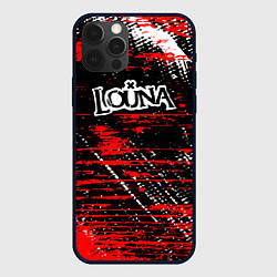 Чехол для iPhone 12 Pro Louna краски, цвет: 3D-черный