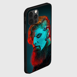 Чехол для iPhone 12 Pro James Root - Slipknot - We are Not Your Kind, цвет: 3D-черный — фото 2