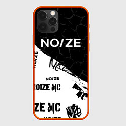 Чехол для iPhone 12 Pro Noize mc Паттерн, цвет: 3D-красный
