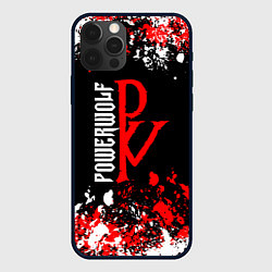 Чехол iPhone 12 Pro Powerwolf брызги красок