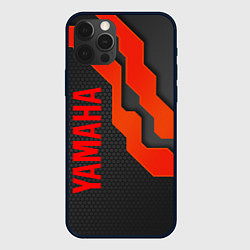 Чехол для iPhone 12 Pro YAMAHA ЯМАХА - БРОНЯ, цвет: 3D-черный