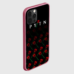 Чехол для iPhone 12 Pro Payton Moormeie pattern rose, цвет: 3D-малиновый — фото 2