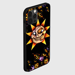 Чехол для iPhone 12 Pro Five Nights at Freddys: Security Breach Солнце пат, цвет: 3D-черный — фото 2