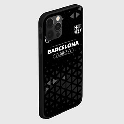 Чехол для iPhone 12 Pro Barcelona Форма Champions, цвет: 3D-черный — фото 2