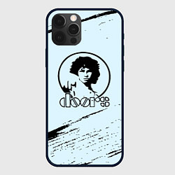 Чехол для iPhone 12 Pro The doors музыкант, цвет: 3D-черный