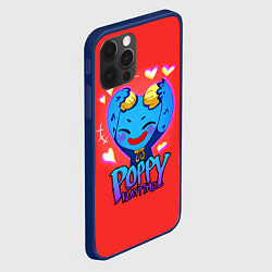 Чехол для iPhone 12 Pro POPPY PLAYTIME CUTE HAGGY WAGGY - милый Хагги Вагг, цвет: 3D-тёмно-синий — фото 2