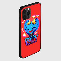 Чехол для iPhone 12 Pro POPPY PLAYTIME CUTE HAGGY WAGGY - милый Хагги Вагг, цвет: 3D-черный — фото 2