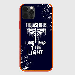 Чехол для iPhone 12 Pro The last of us 2 - ЦИКАДЫ LOOK FOR THE LIGHT, цвет: 3D-красный