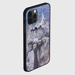 Чехол для iPhone 12 Pro The Beatles Легендарная Ливерпульская четвёрка, цвет: 3D-черный — фото 2