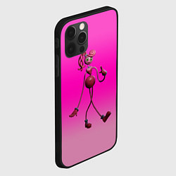 Чехол для iPhone 12 Pro POPPY PLAYTIME МАМА ДЛИННЫЕ НОГИ, цвет: 3D-черный — фото 2