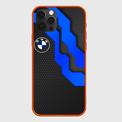 Чехол для iPhone 12 Pro BMW - ТЕХНО БРОНЯ, цвет: 3D-красный