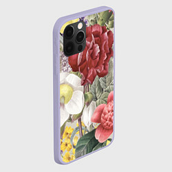 Чехол для iPhone 12 Pro Цветы Красочный Садовый Букет, цвет: 3D-светло-сиреневый — фото 2
