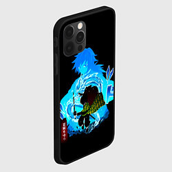 Чехол для iPhone 12 Pro Томиока Гию Клинок рассекающий демонов, цвет: 3D-черный — фото 2