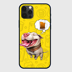 Чехол для iPhone 12 Pro BeerBull, цвет: 3D-черный