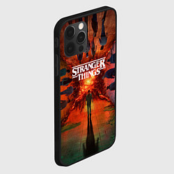 Чехол для iPhone 12 Pro Stranger Things 4 Измерения, цвет: 3D-черный — фото 2