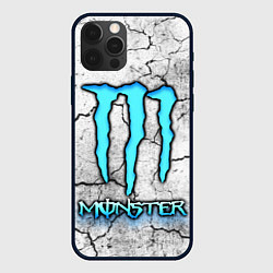 Чехол для iPhone 12 Pro MONSTER WHITE БЕЛЫЙ МОНСТР, цвет: 3D-черный