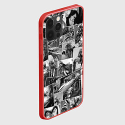Чехол для iPhone 12 Pro Assasins creed comix, цвет: 3D-красный — фото 2