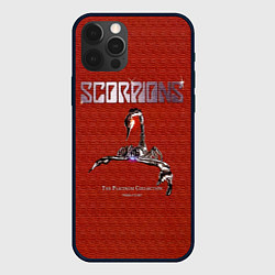 Чехол для iPhone 12 Pro The Platinum Collection - Scorpions, цвет: 3D-черный