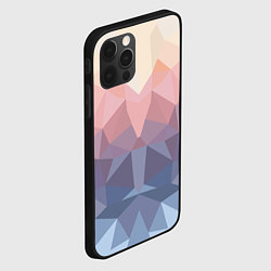 Чехол для iPhone 12 Pro Полигональная свежесть 2022, цвет: 3D-черный — фото 2
