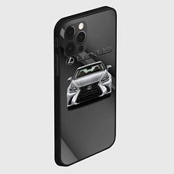 Чехол для iPhone 12 Pro Lexus auto, цвет: 3D-черный — фото 2