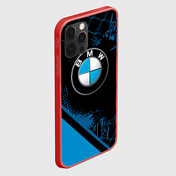 Чехол для iPhone 12 Pro BMW : БМВ ЛОГО, цвет: 3D-красный — фото 2
