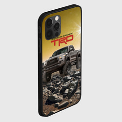 Чехол для iPhone 12 Pro Toyota Racing Development Desert Тойота в каменист, цвет: 3D-черный — фото 2