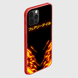 Чехол для iPhone 12 Pro FAIRY TAIL FLAMING GEOMETRY, цвет: 3D-красный — фото 2