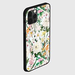 Чехол для iPhone 12 Pro Цветы Для Невесты, цвет: 3D-черный — фото 2