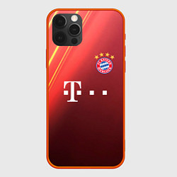 Чехол для iPhone 12 Pro Bayern munchen T, цвет: 3D-красный