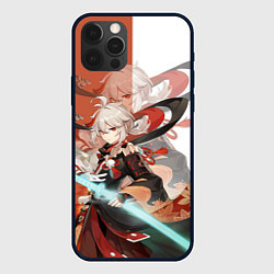 Чехол для iPhone 12 Pro Kaedehara Kazuha GENSHIN IMPACT, цвет: 3D-черный