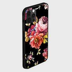 Чехол для iPhone 12 Pro Розы в летней ночи Fashion trend, цвет: 3D-черный — фото 2